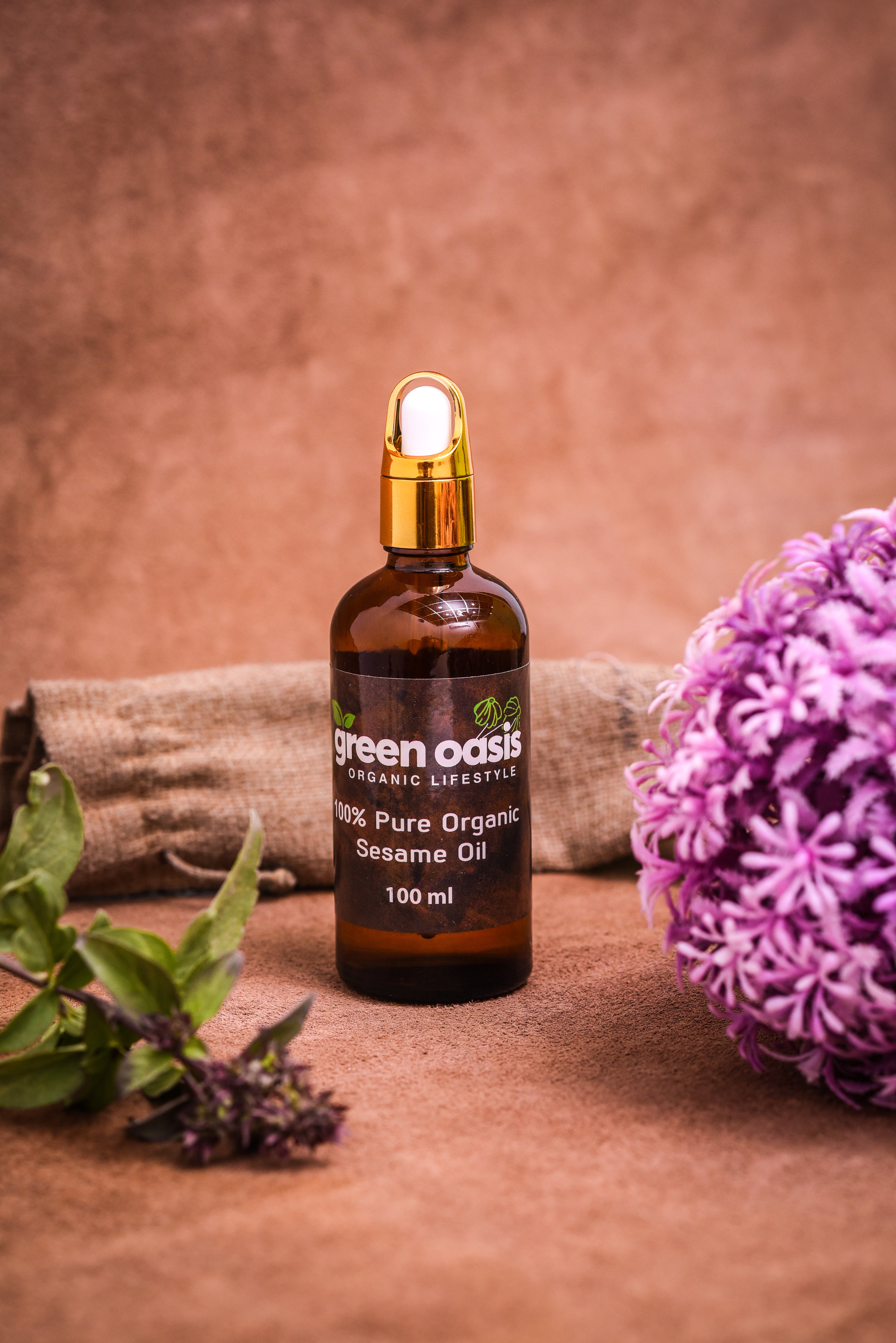 Pure Organic Sesame Oil