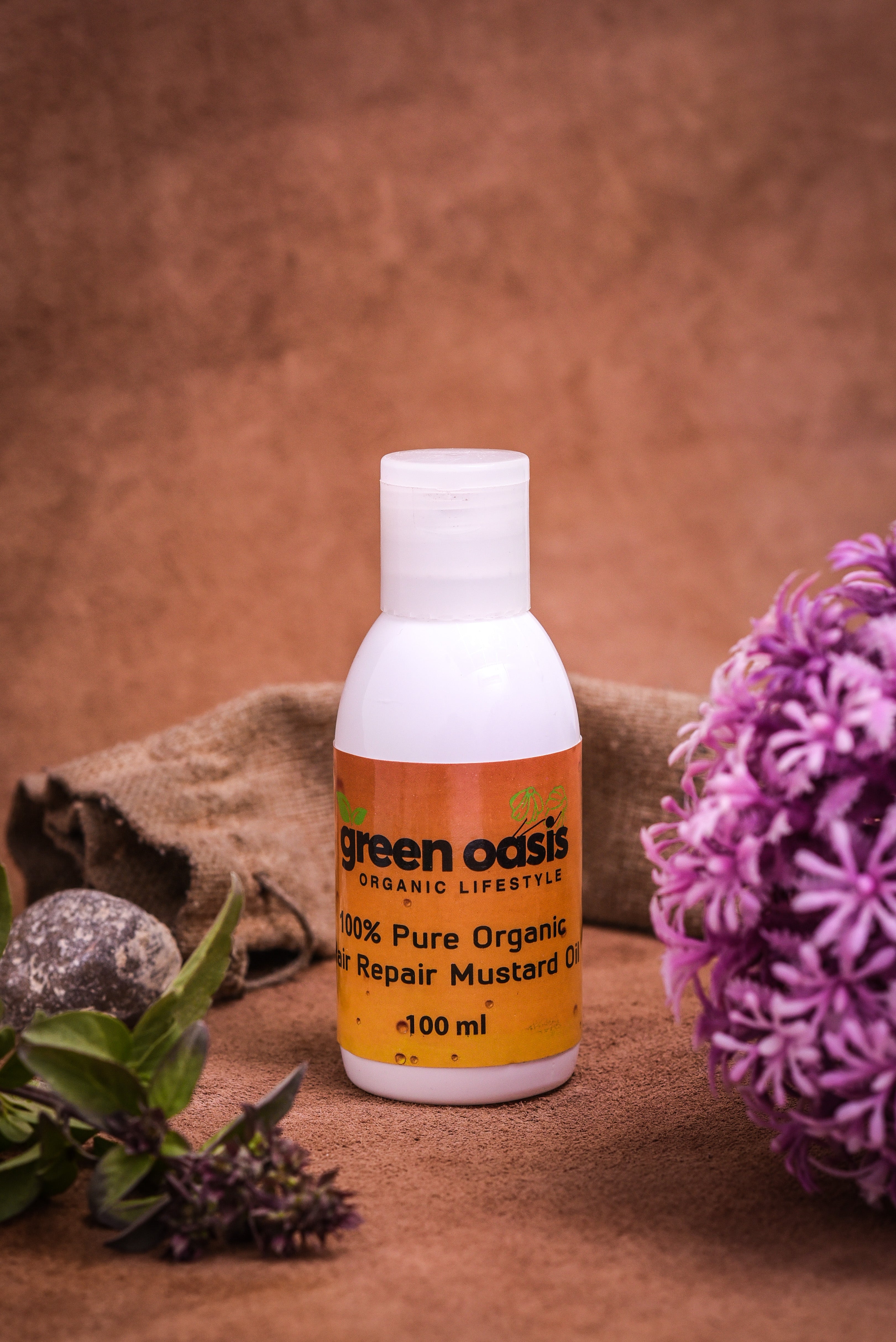 Pure Organic Hair Repair Mustard Oil