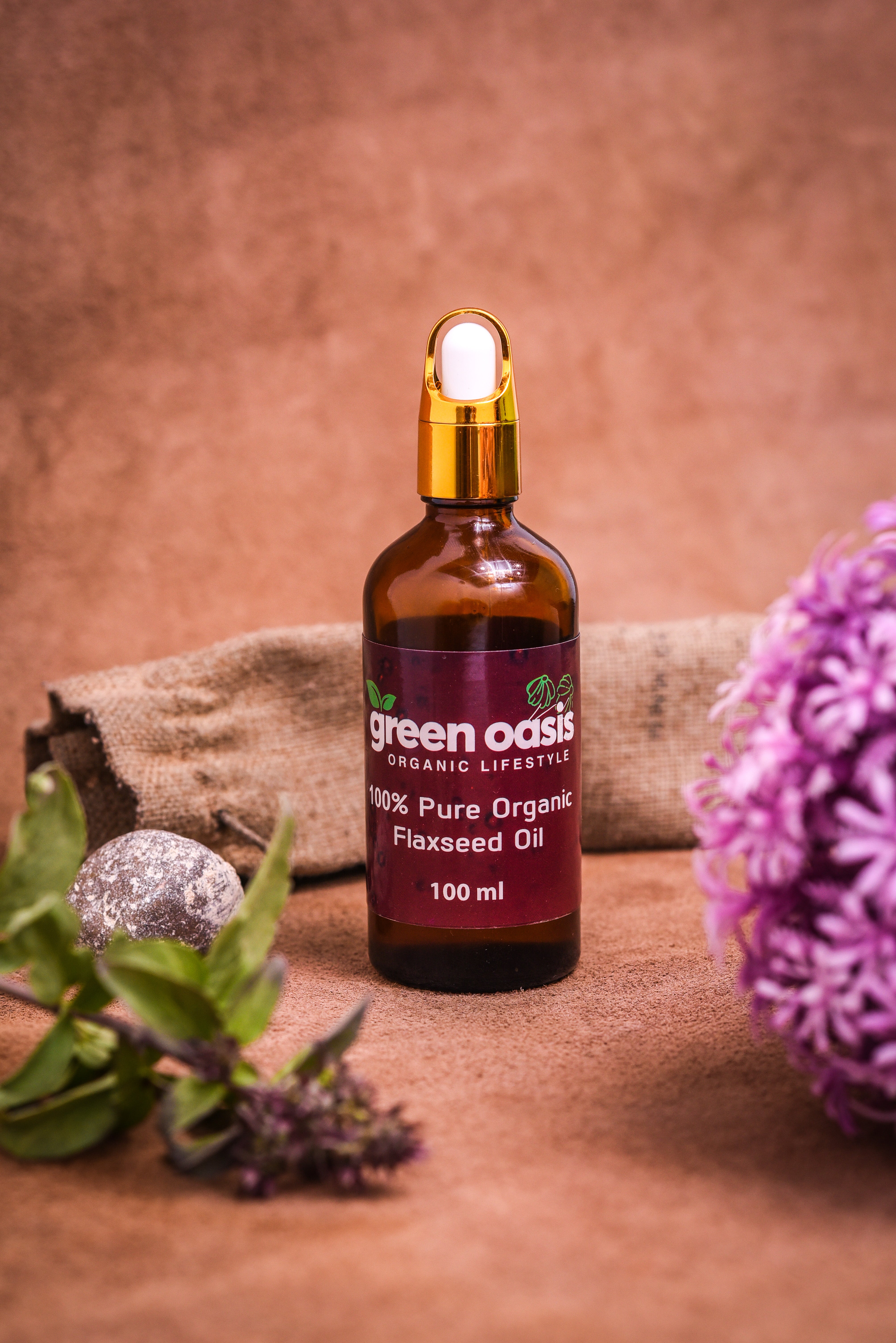 Pure Organic Flaxseed Oil