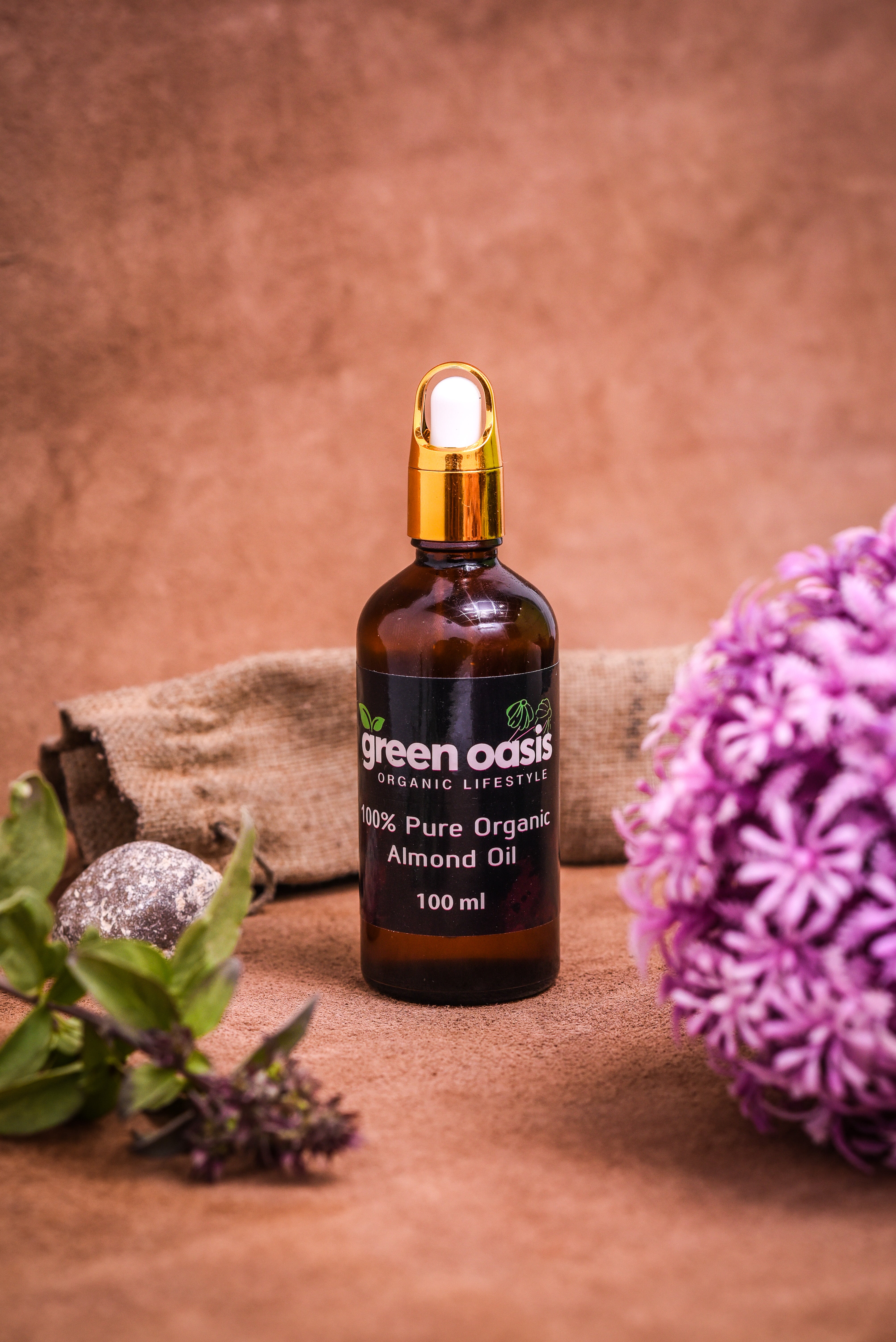 Pure Organic Almond Oil